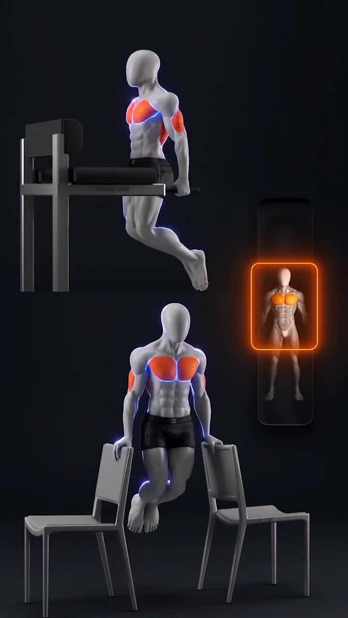create realistic 3d exercise workout and fitness animation