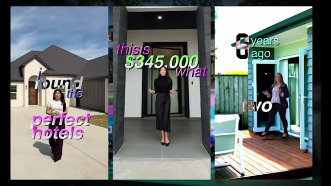 edit real estate reels and shorts for agents and brokers