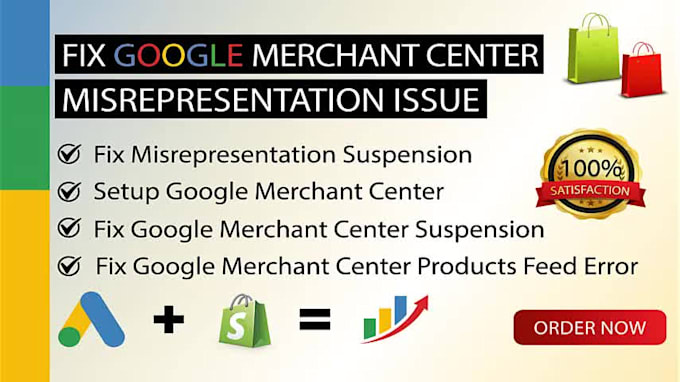 fix google merchant center misrepresentation