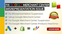 fix google merchant center misrepresentation