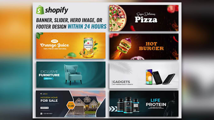 engaging shopify banners custom headers and animated designs