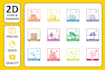 design icons and infographic illustrations