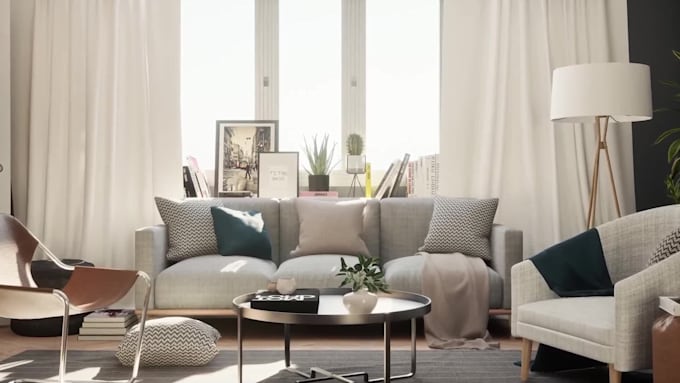 Best Deals! I will 3d realistic architecture rendering and animation video  for $50