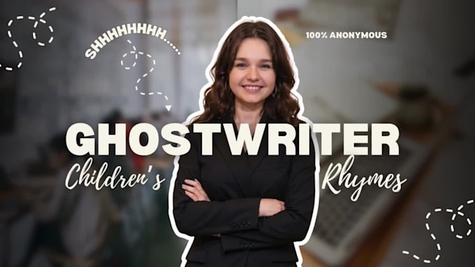 ghostwrite a rhyming childrens story for your kids book