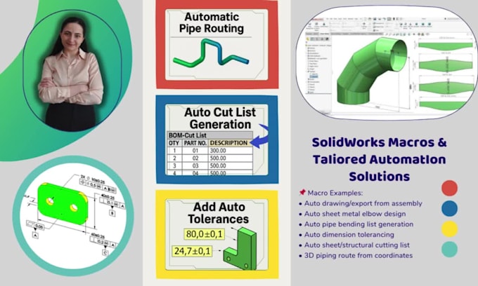 build solidworks macros for efficiency and custom solutions