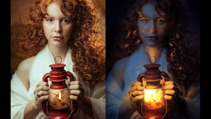 do high quality photoshop artwork editing
