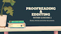 professional proofreading and editing services for books and documents