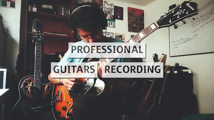 record professional guitars and bass for your song