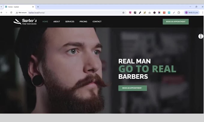 hair salon appointment booking system