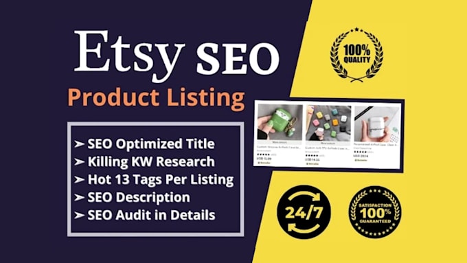 be etsy expert for etsy seo listing to boost your etsy sales