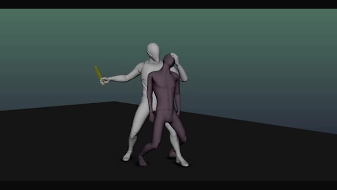 animate 3d fps game character combat fighting attack animation in unreal engine