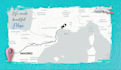 create a travel route map animation video , vox style
