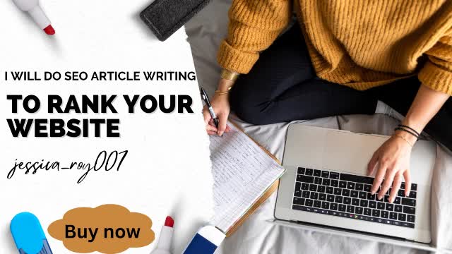 do SEO article writing to rank your website