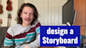 make a written storyboard chapter for elearning  instructional design
