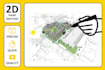 draw hand sketch illustration and diagram