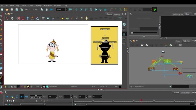 Créer Une Plate-Forme Pour L'Animation Dans L'Harmonie Toon Boom