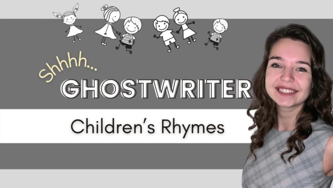 ghostwrite a rhyming childrens story for your kids book