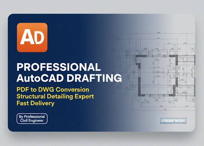 do professional autocad drafting and structural detailing