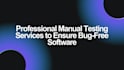 provide manual software testing and detailed bug reports