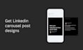 design a professional linkedin carousel