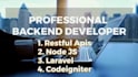 build custom full stack website frontend and backend