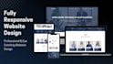 create responsive modern landing page by using html css