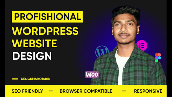 design and develop a professional wordpress website