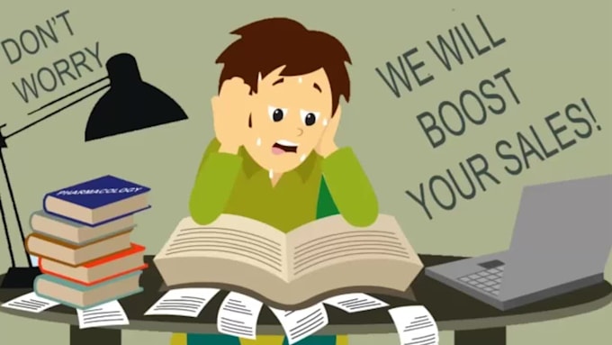 design an animated commercial and short ads video for you business