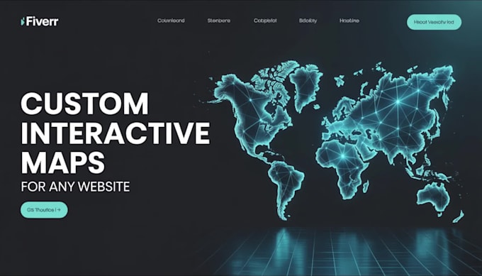 create a custom interactive map for your website or business