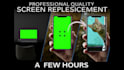 realistic screen replacement, removal, and advanced tracking vfx