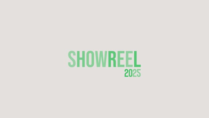 create a professional showreels for web design agencies