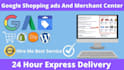 create shopping ads and feed for google merchant center