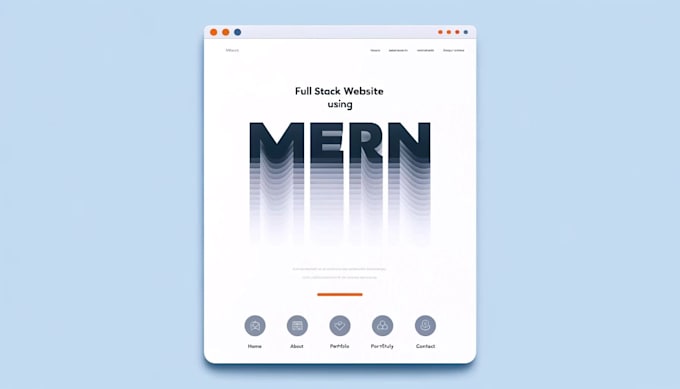 create mern stack website as mern stack developer