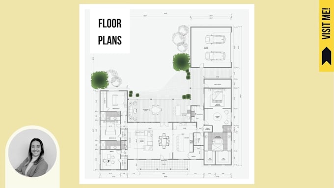 draw your 2d floor plan design in autocad
