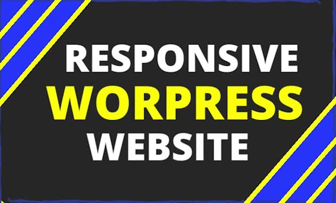 build responsive business wordpress website design