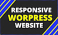 build responsive business wordpress website design