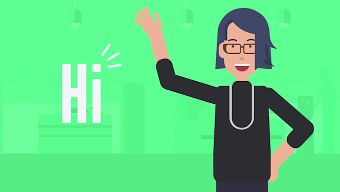 do 2d explainer video animation in 24 hours