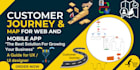 create a website map, user journey, user flow, flowchart
