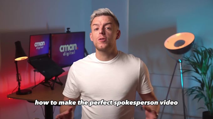 be your professional youtube presenter