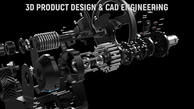 do 3d cad modeling, keyshot product rendering, and dfm design