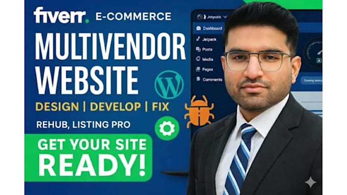 design, fix rehub, multivendor, listing pro business website