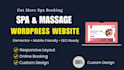 design or redesign a spa or massage wordpress website using elementor
