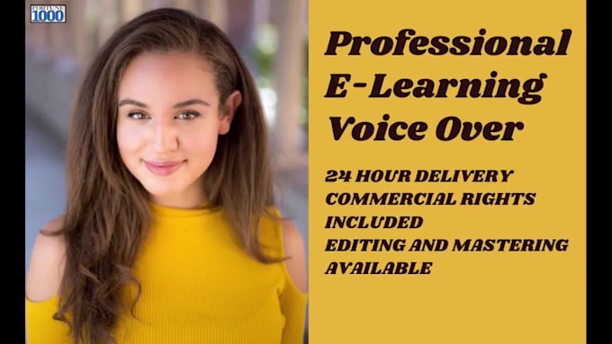 record professional elearning voice over