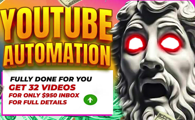 create manage youtube automation channel with faceless videos, shorts