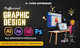 create eye catching custom graphics and redesign designs