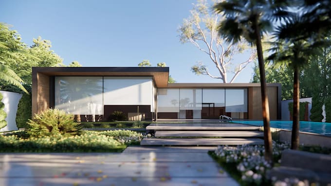 Do architectural animation walkthrough video 3d rendering by Axmanneng ...