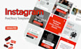 design editable instagram post templates in photoshop