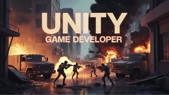Develop multiplayer unity game for android and pc with full features by ...