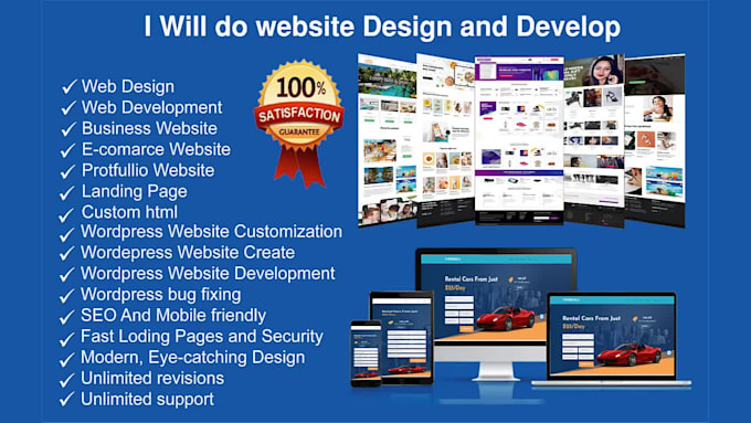 create a premium website for your business