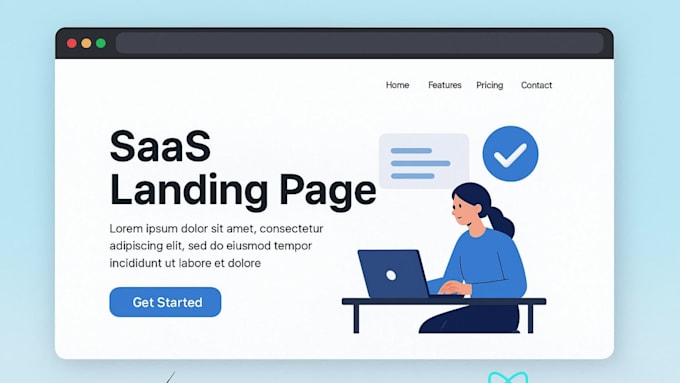 build a responsive framer landing page with sleek UI and animations
